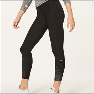 Lululemon Tight Stuff Tight Reflective Leggings